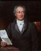 Joseph Karl Stieler Johann Wolfgang von Goethe at age 69 Spain oil painting artist